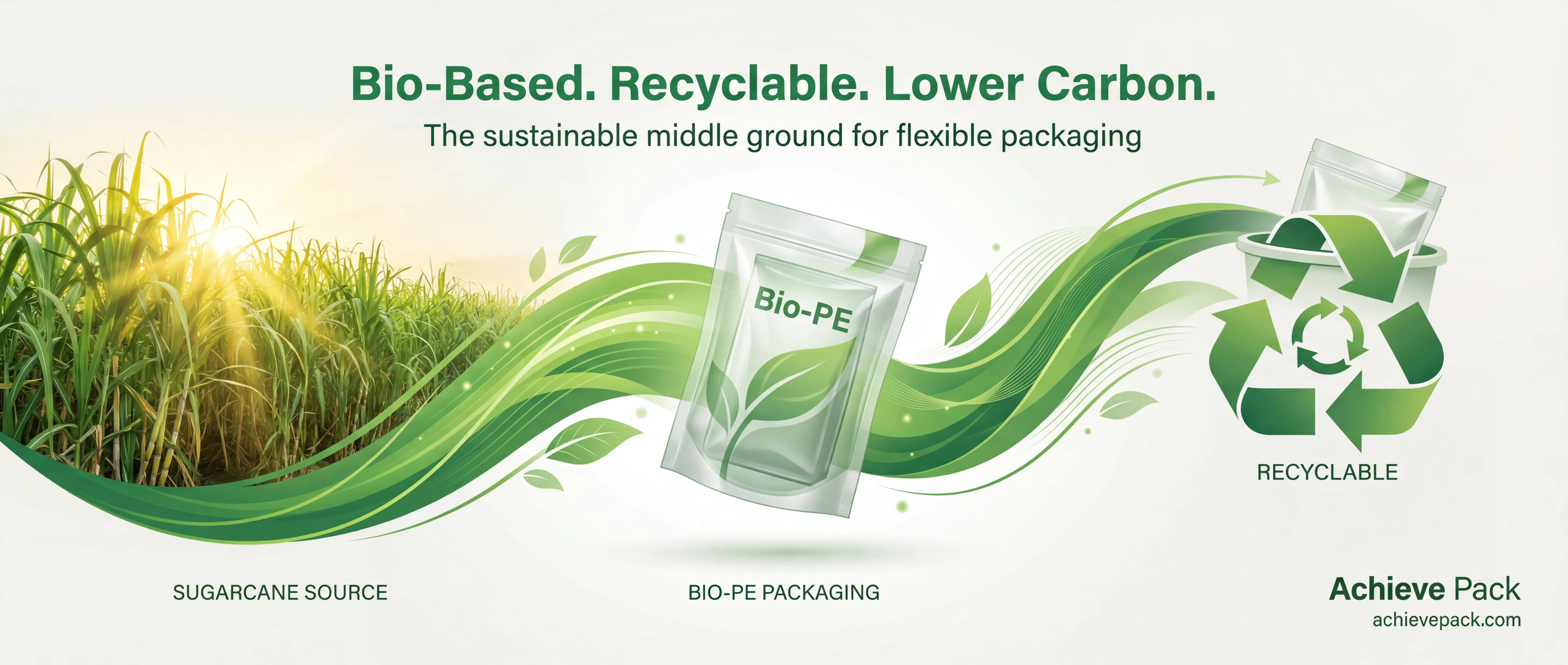 Bio-PE Sustainable Flexible Packaging guide for B2B procurement