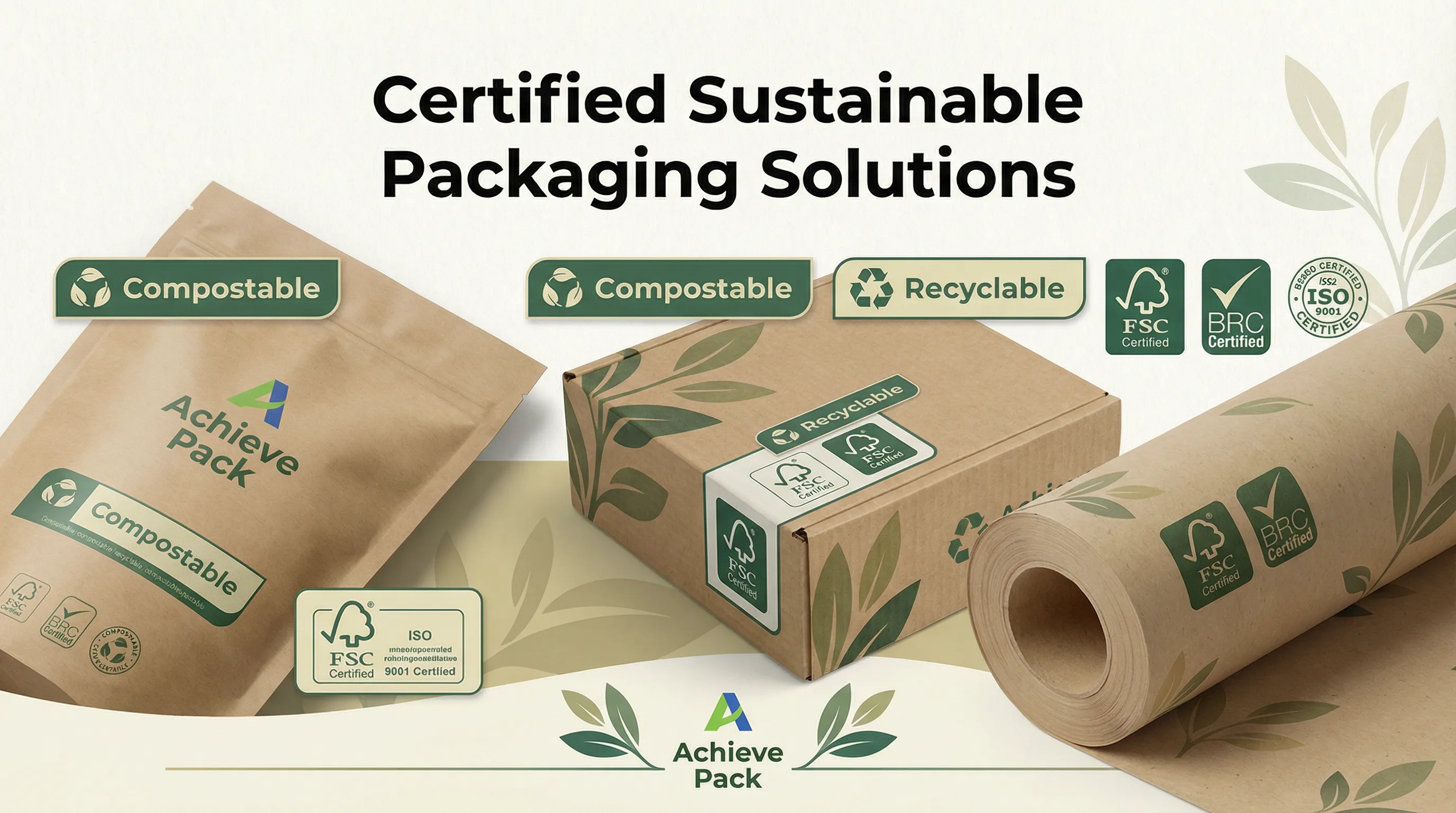 Achieve Pack sustainable packaging credentials