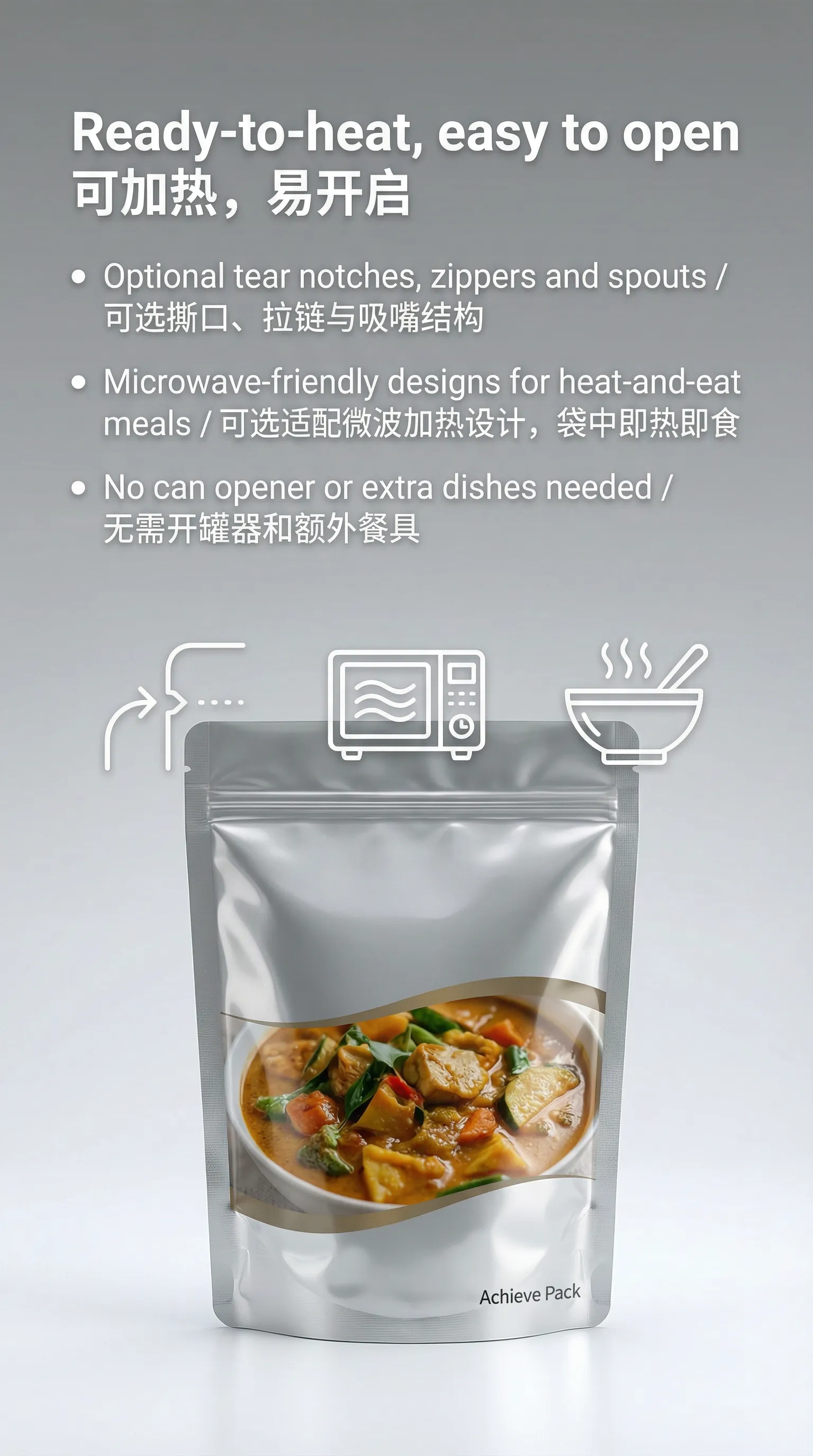 Ready-to-Heat Convenience Features