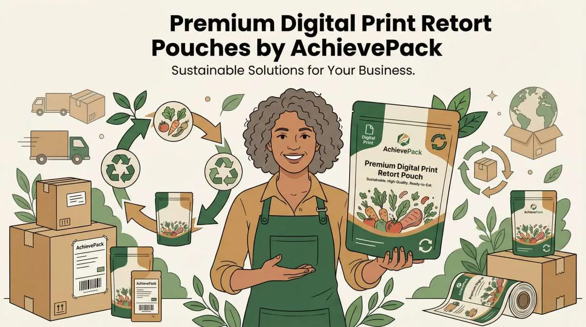 Achieve Pack Digital Printed High-Barrier Retort Pouches