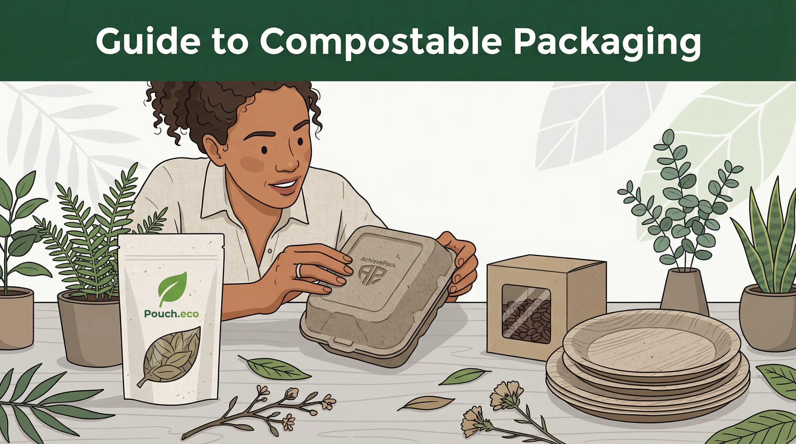 Compostable Stand Up Pouches