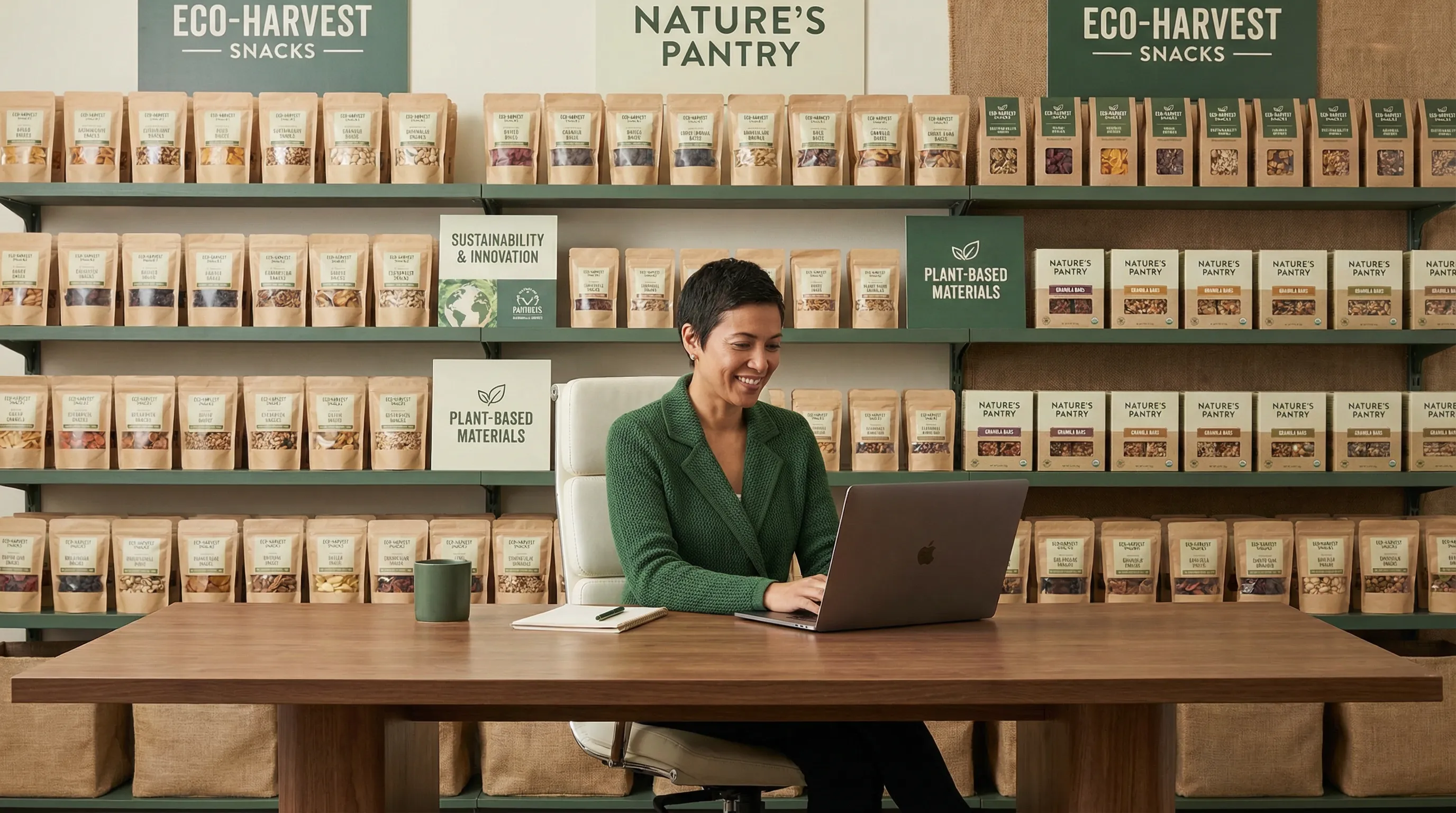 Gourmet nuts stand up pouch packaging with window