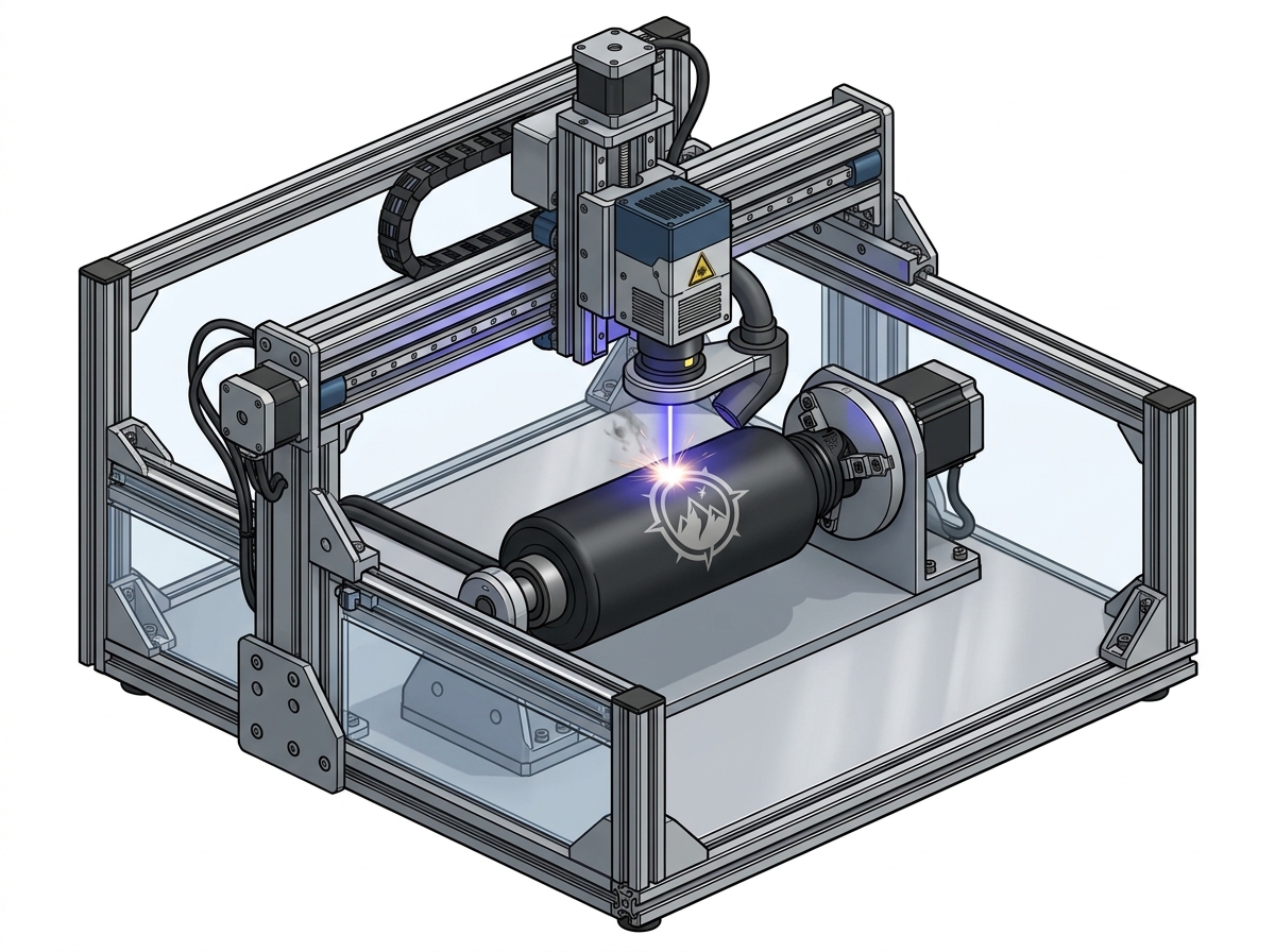 Laser Engraving Schematic