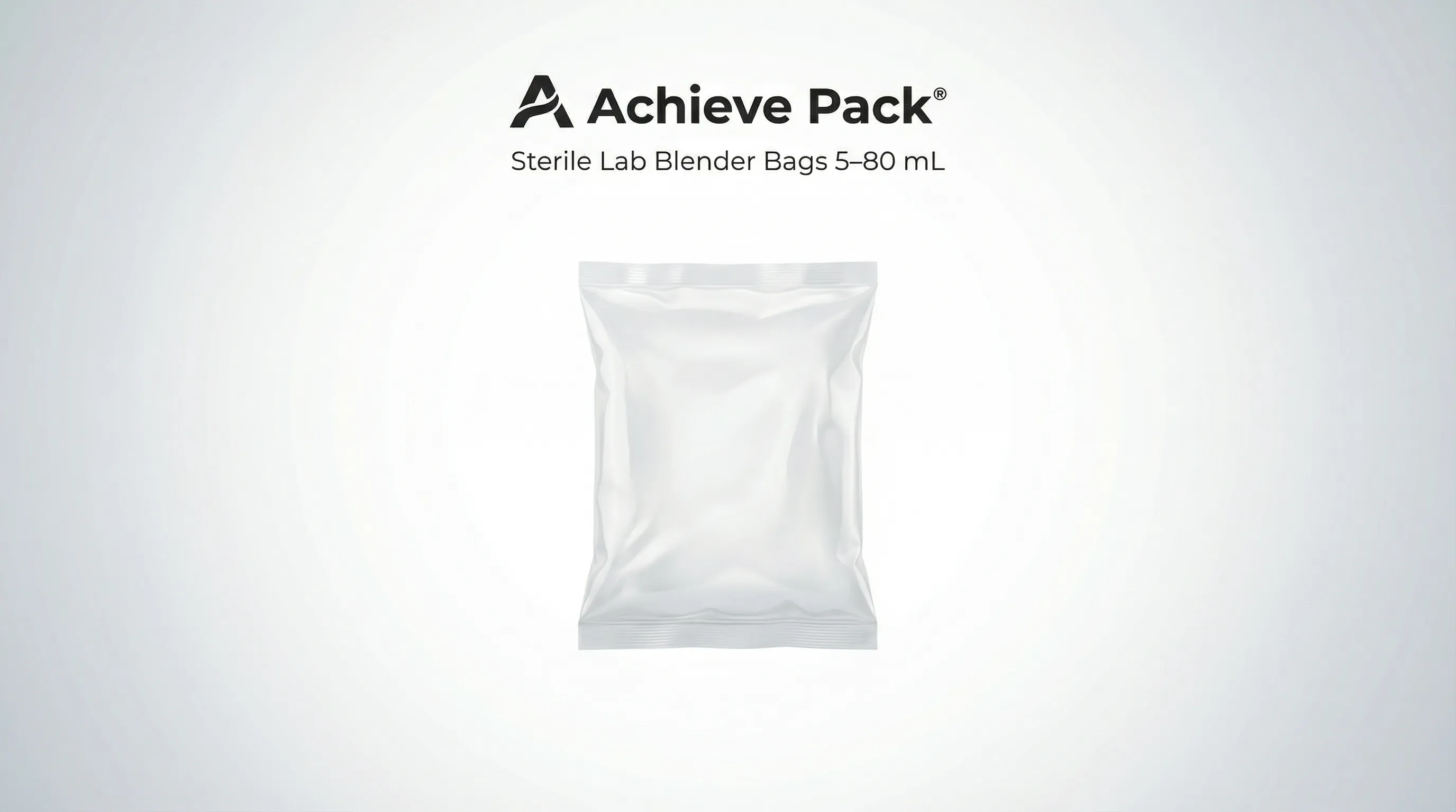 Lab Blender Bags — Sterile, Single-Use, 5-80 mL
