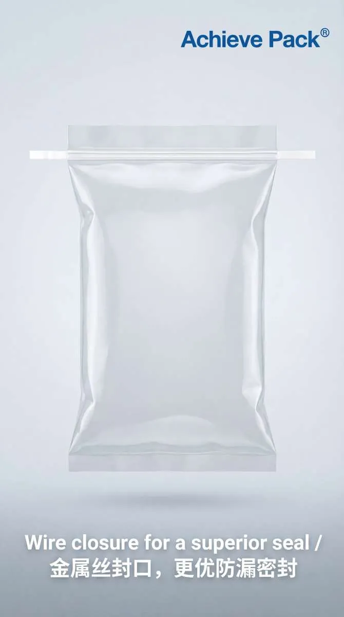 Wire Closure Blender Bags