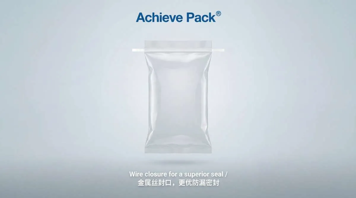AchievePack Wire Closure Blender Bags Hero