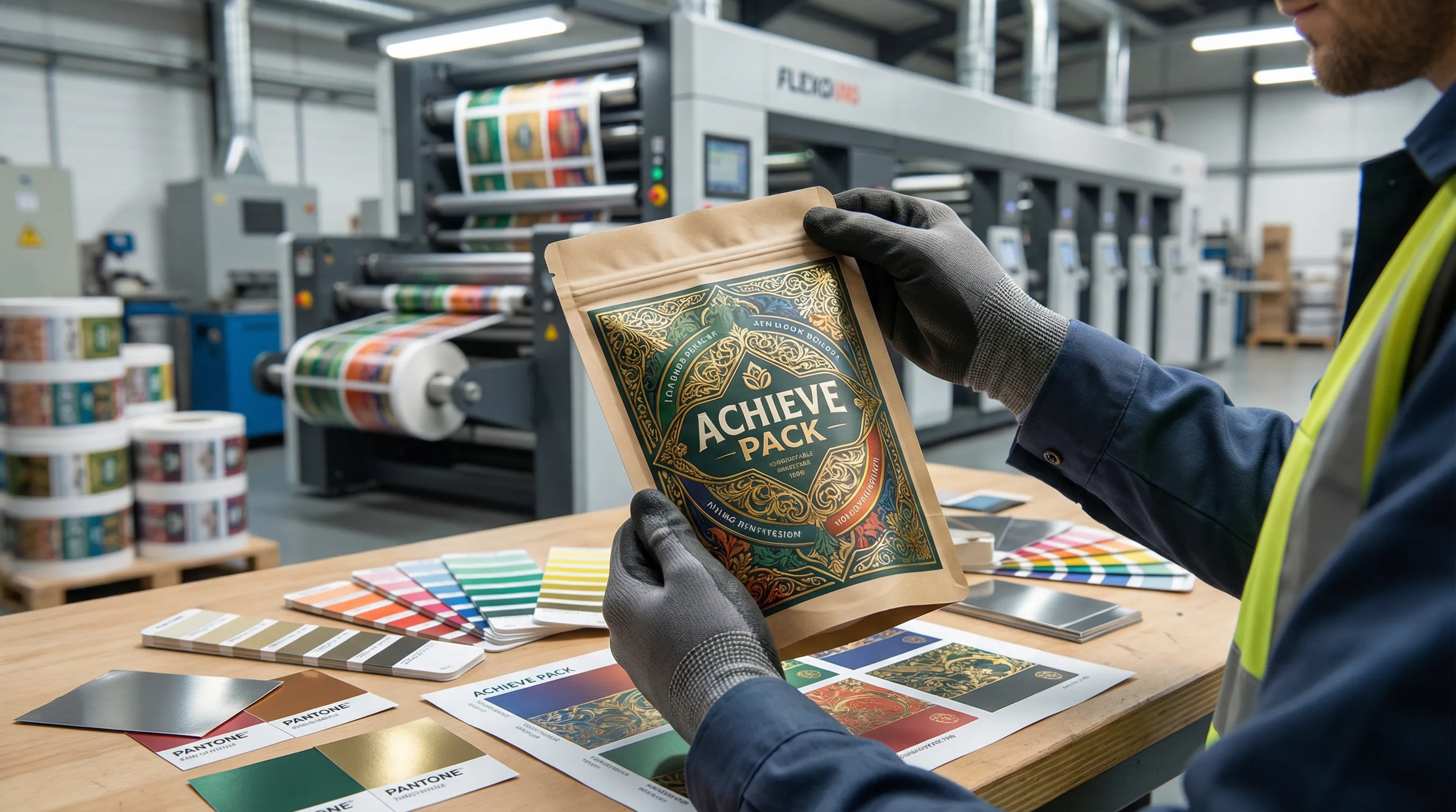 Gravure printed premium eco-friendly pouches
