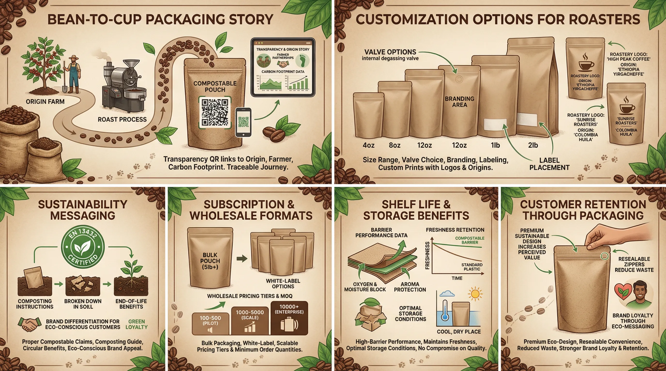 Sustainability guide for coffee roasters