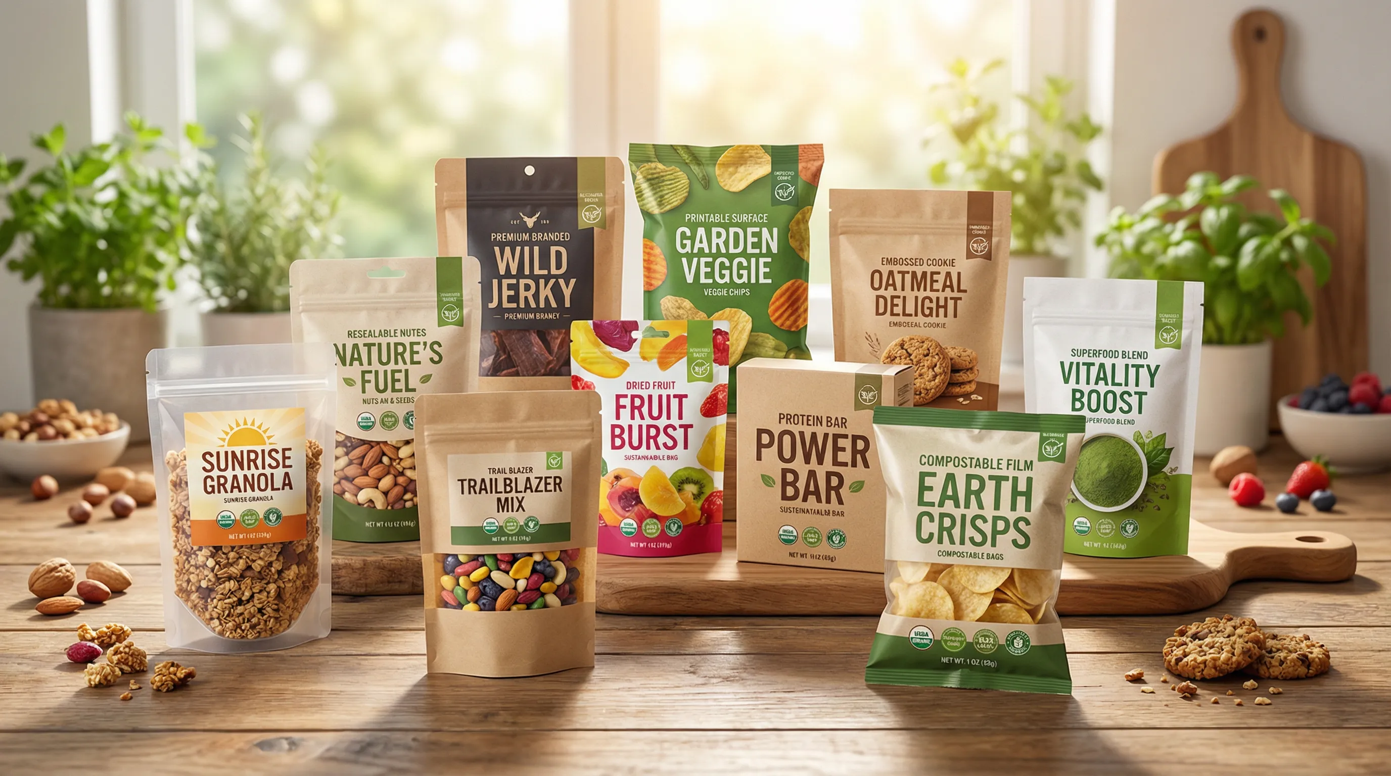 Snack Brand Packaging