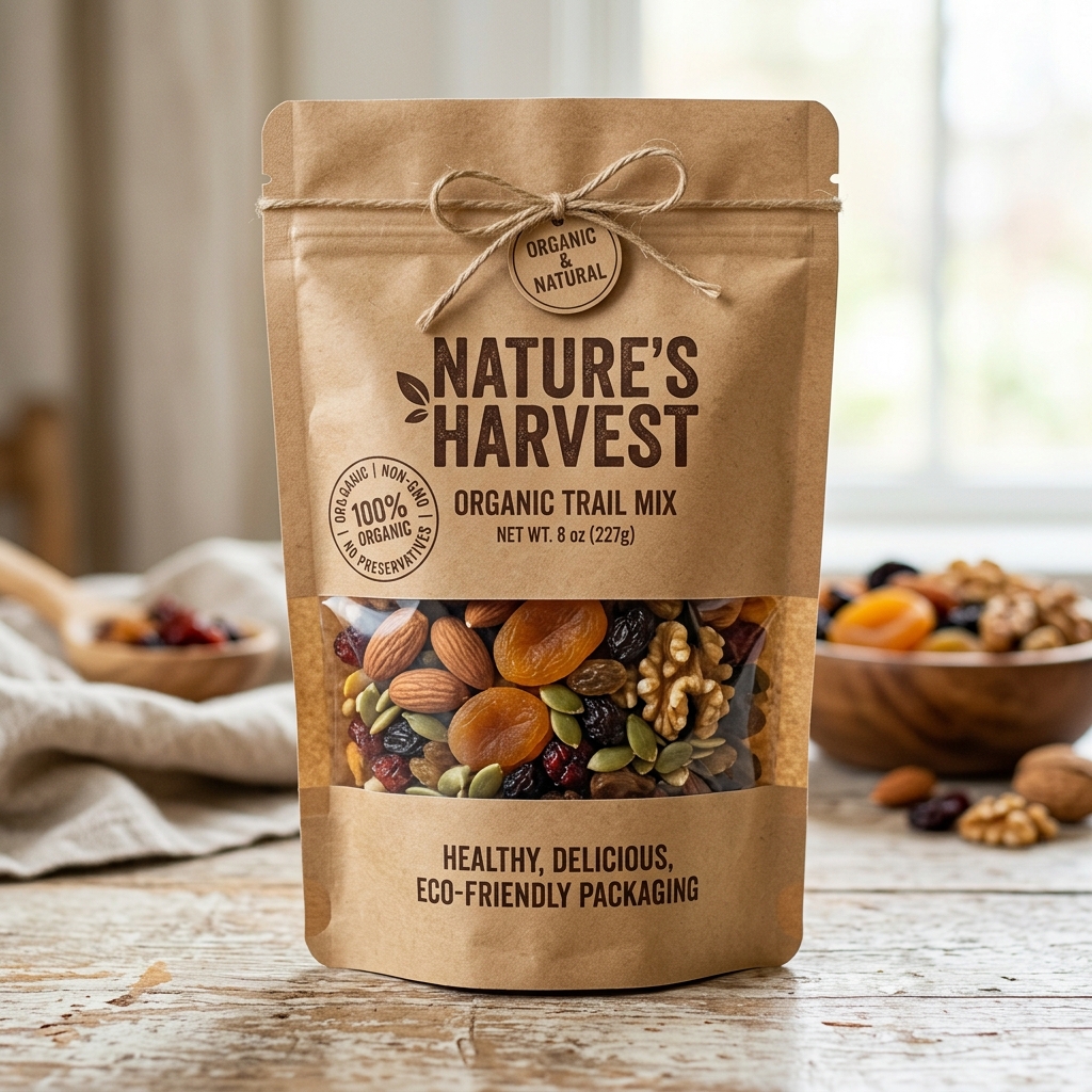 How to Choose Kraft Paper Stand Up Pouches with Windows?