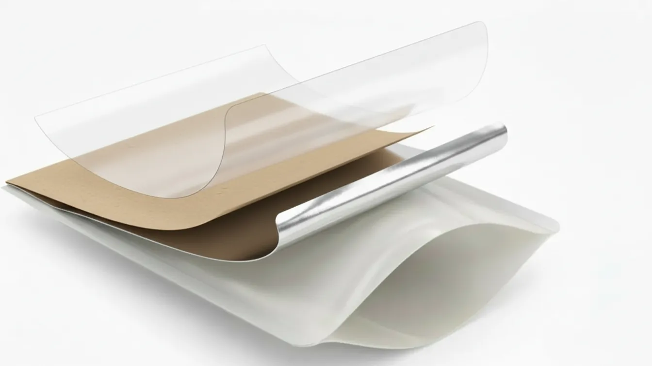 PCR PP Kraft Quadlex Aluminum