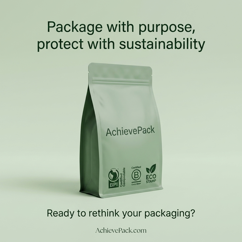 Eco Kraft Stand-Up Bag