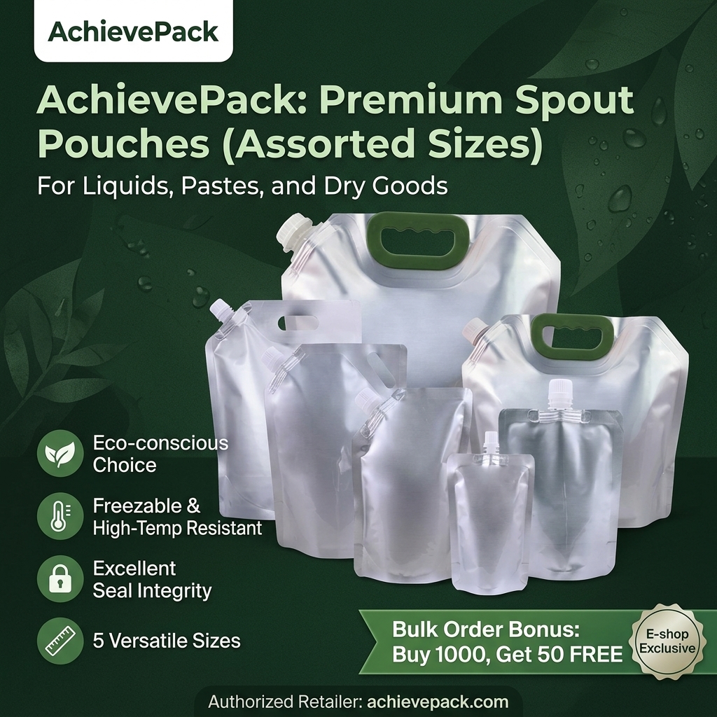 Spouted Foil Stand Up Pouch