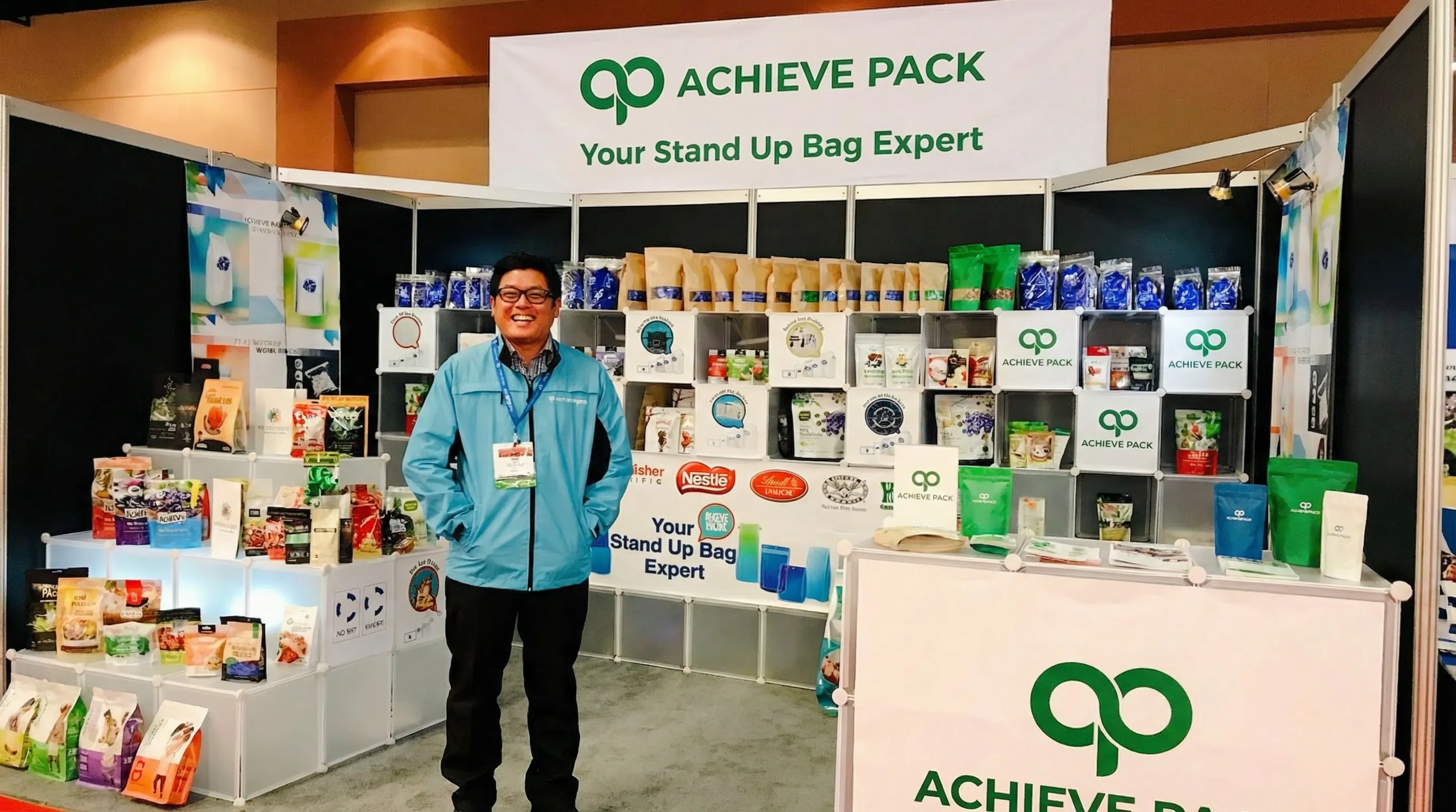 Ryan Wong at Packaging Exhibition